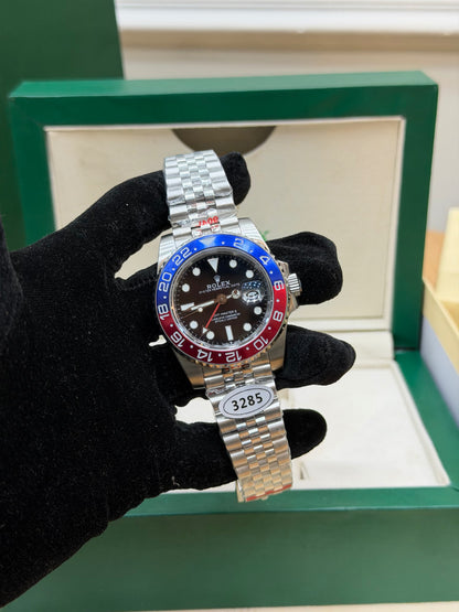 QS FACTORY 41 MM GMT PEPSI