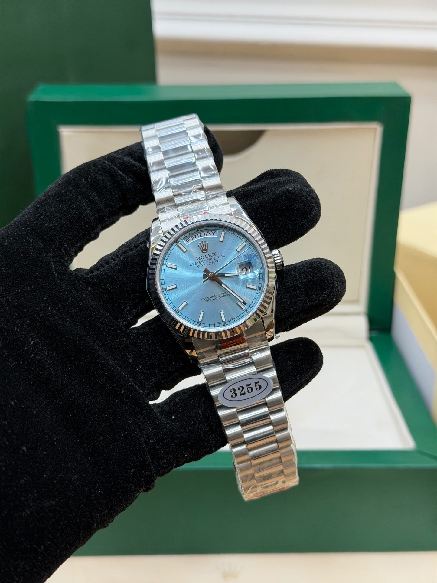 QS FACTORY 36 MM DAY & DATE