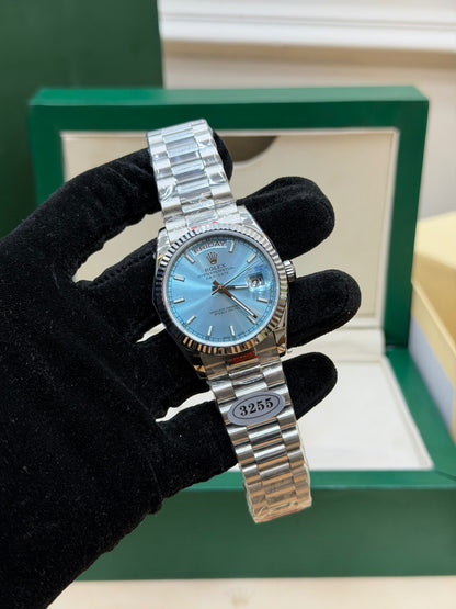 QS FACTORY 36 MM DAY & DATE