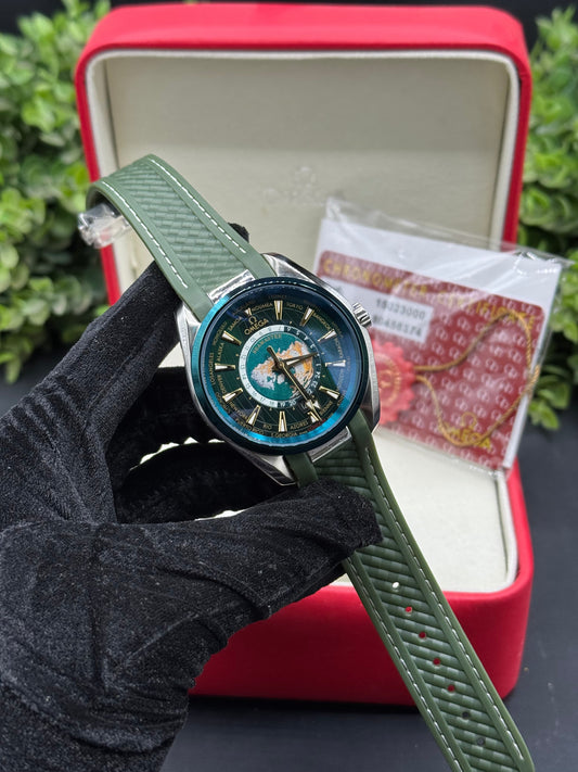 0MEGA Seamaster WorldTime Edition