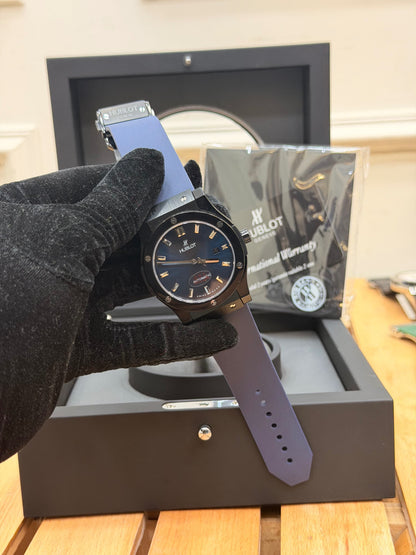 HUBL0T CLASSIC FUSI0N AUTOMATIC WATCH