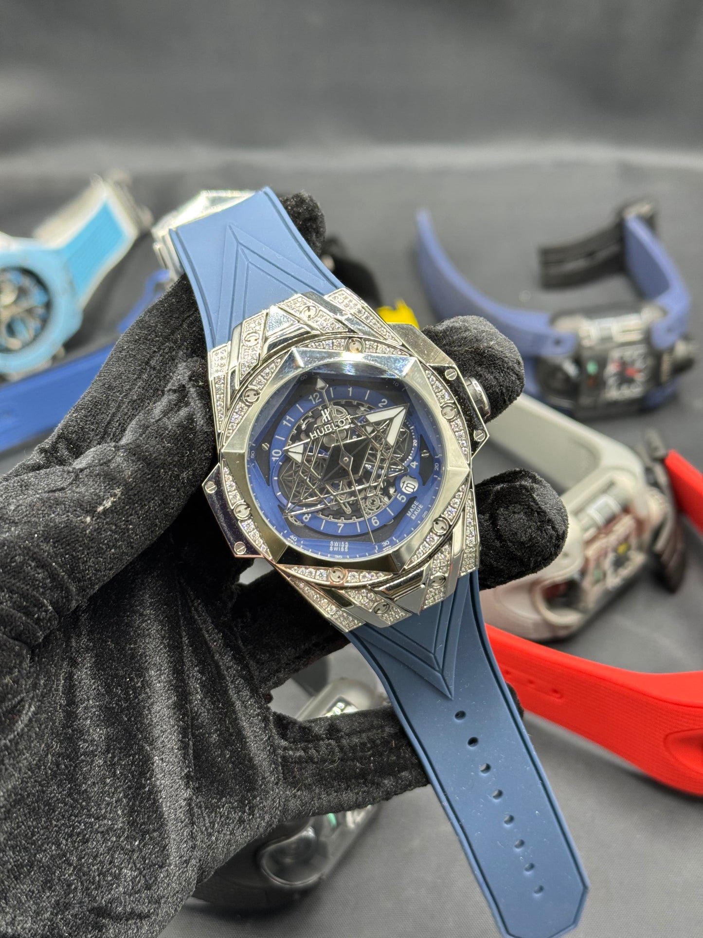Hublot Unico Icedout Edition