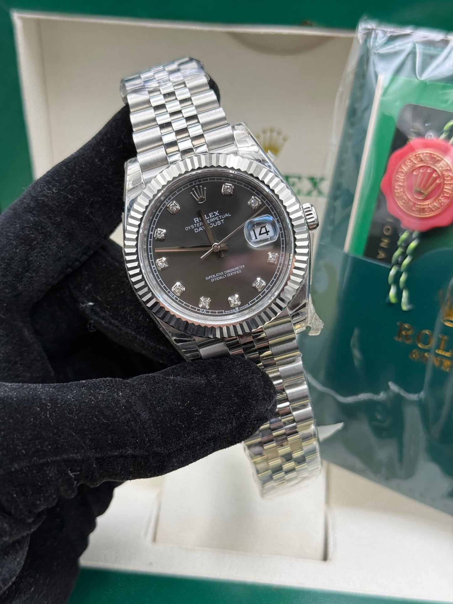 EW FACTORY DATEJUST 41MM