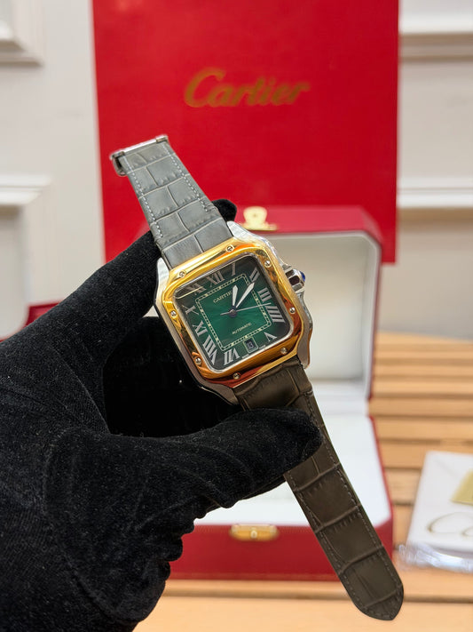 Dumont Santos Superslim Strap Watch