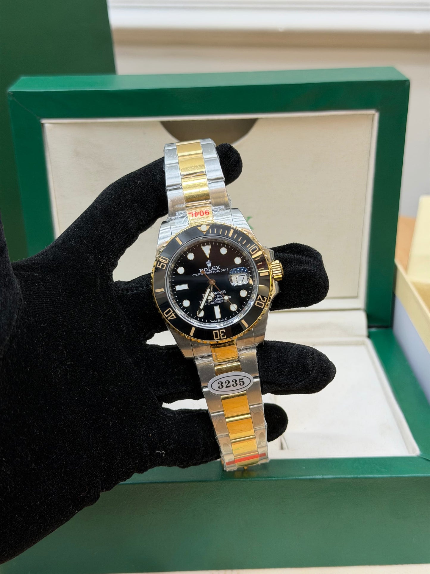 QS FACTORY 41 MM TWOTONE SUBMARINER