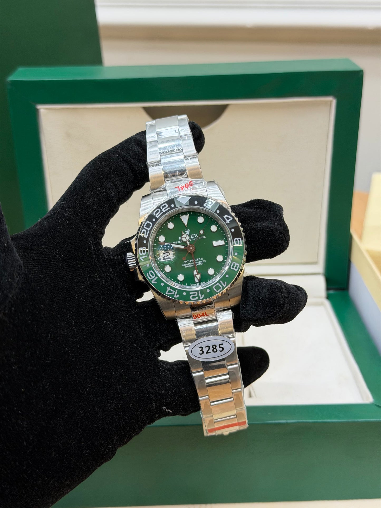 QS FACTORY 41 MM GMT SPRITE LEFTY
