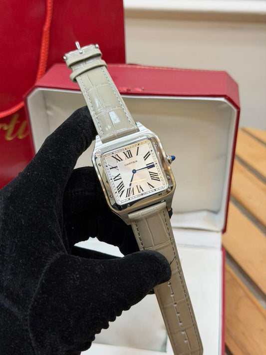 Dumont Santos Superslim Strap Watch