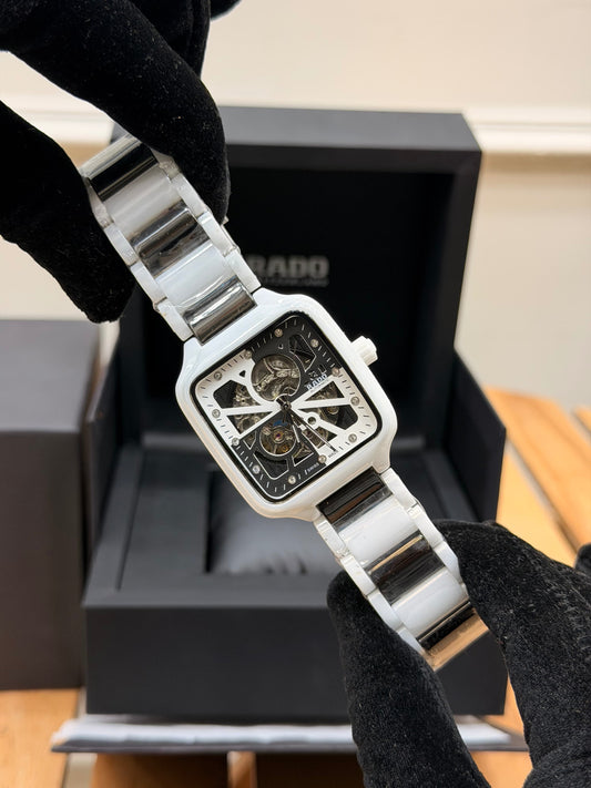 RAD0 TRUE CERAMIC SQUARE WATCH