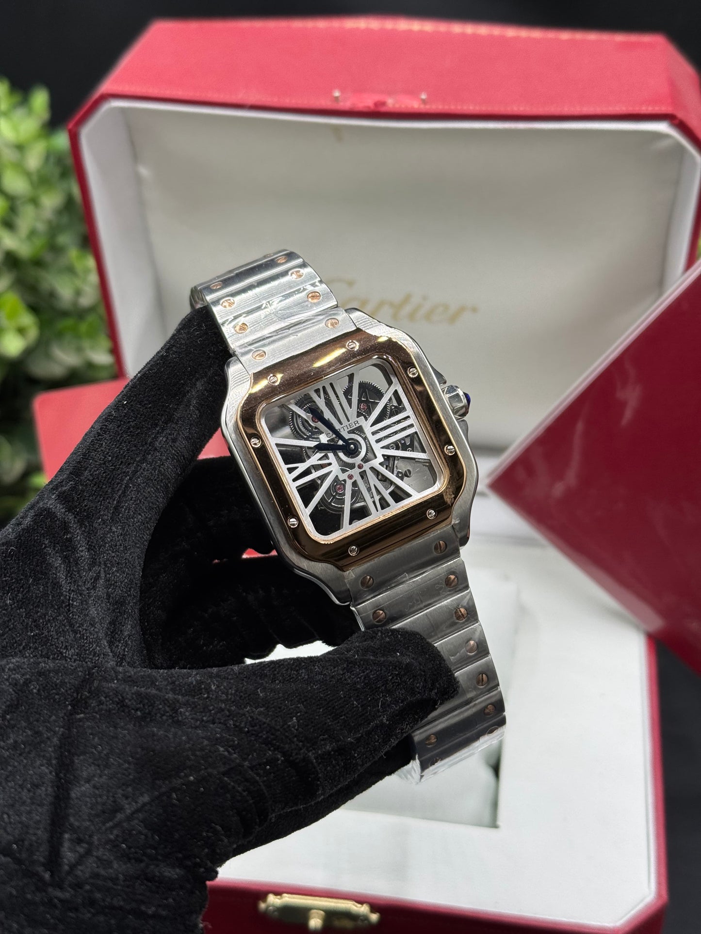 Cartier Santos Skeleton Edition
