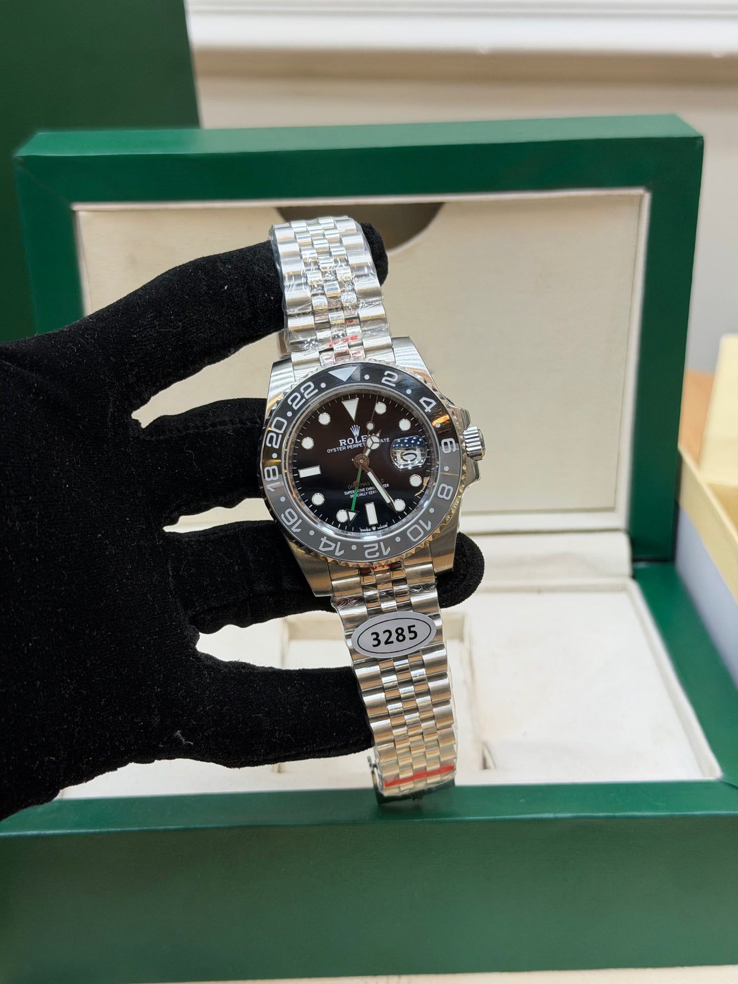 QS FACTORY 41 MM GMT BRUCE WAYNE
