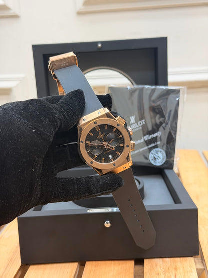 HUBL0T CLASSIC FUSI0N CHRONOGRAPH WATCH
