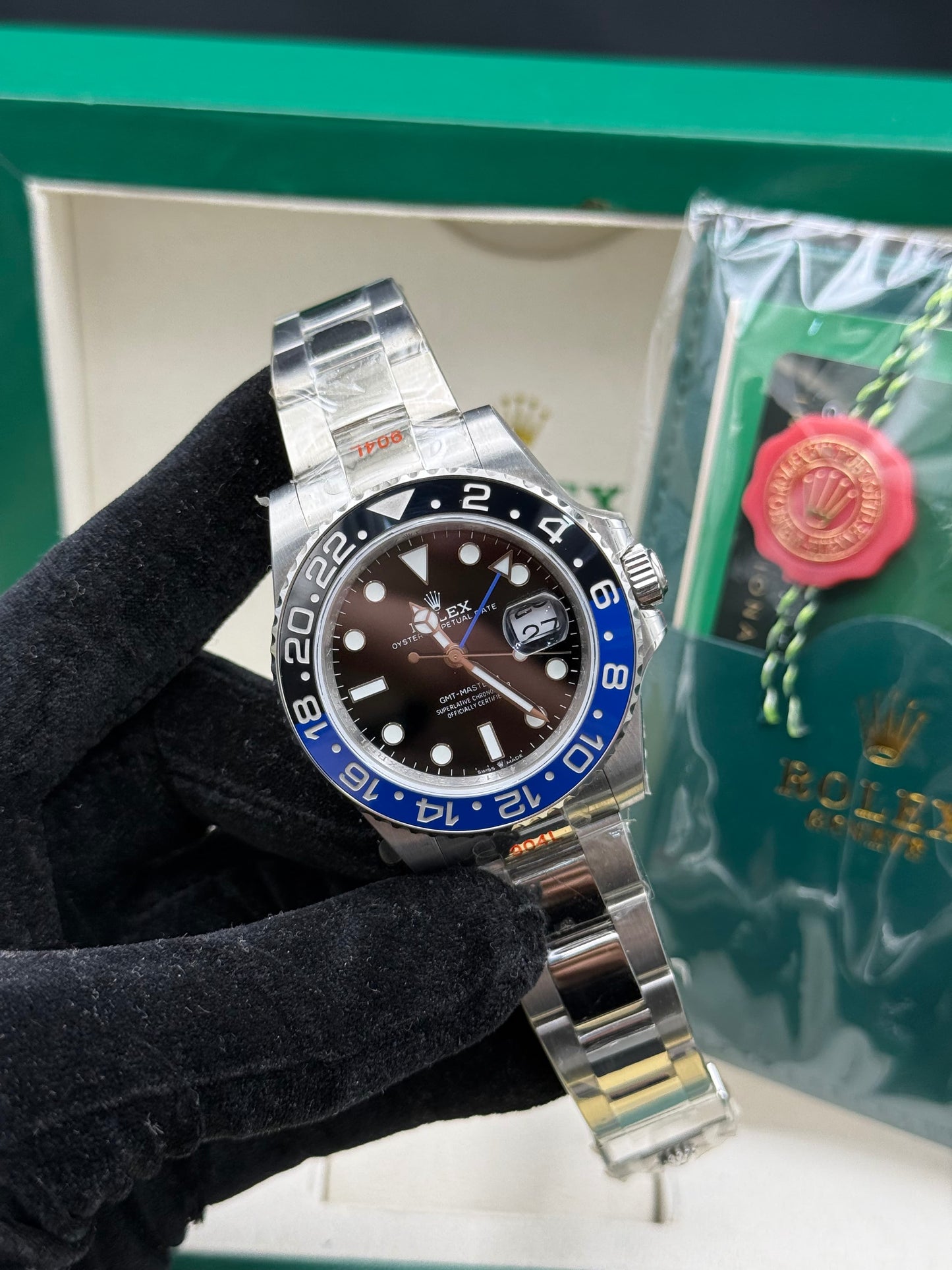 CLEAN FACTORY GMT MASTER II BATMAN EDITION 41MM
