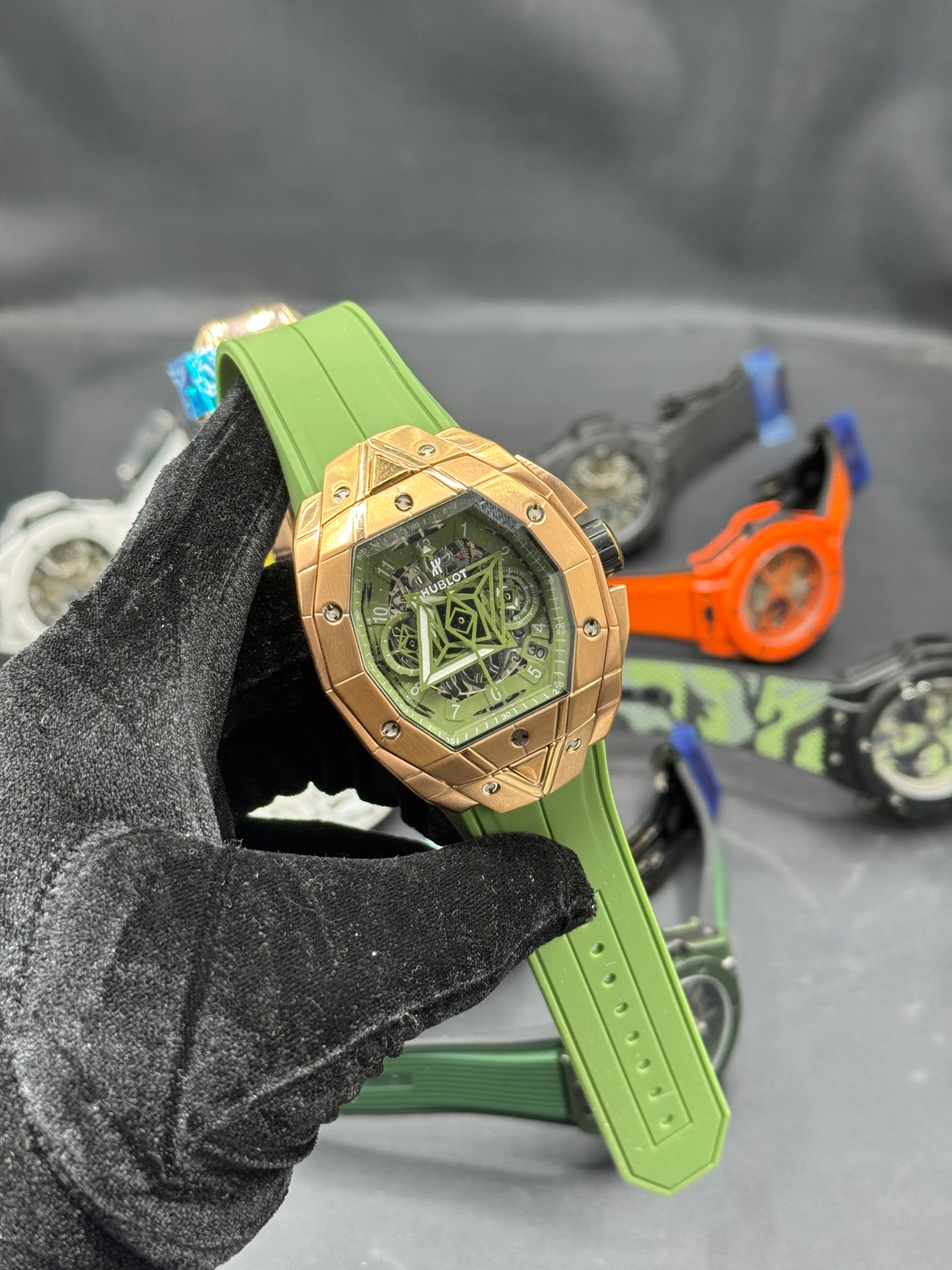 Hublot Sang Blue Edition