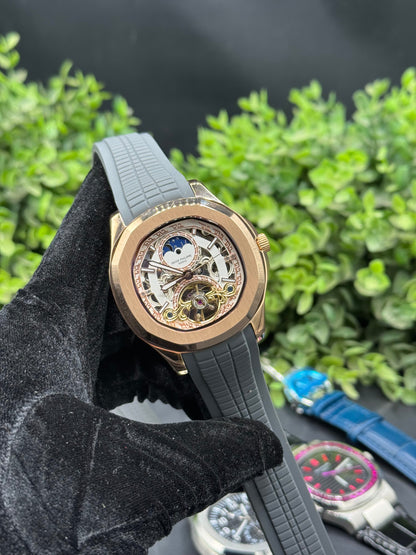 Patek Skeleton Face Aquanaut