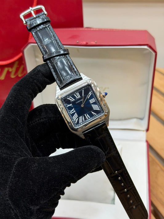 Dumont Santos Superslim Strap Watch