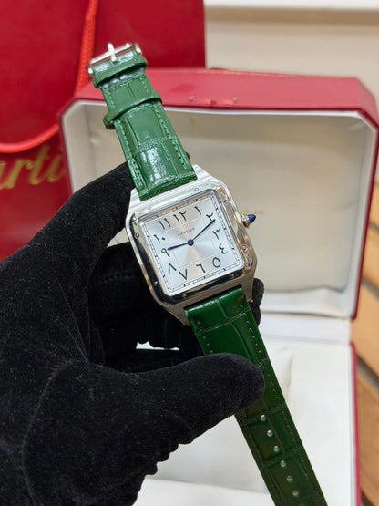 Dumont Santos Superslim Strap Watch