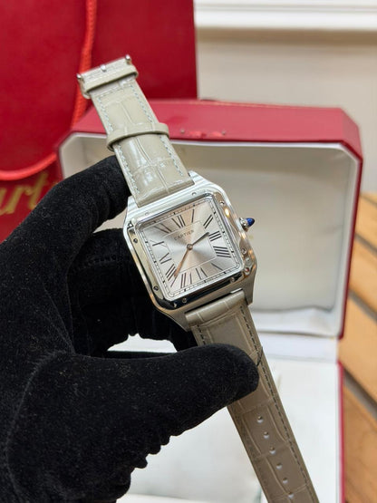Dumont Santos Superslim Strap Watch