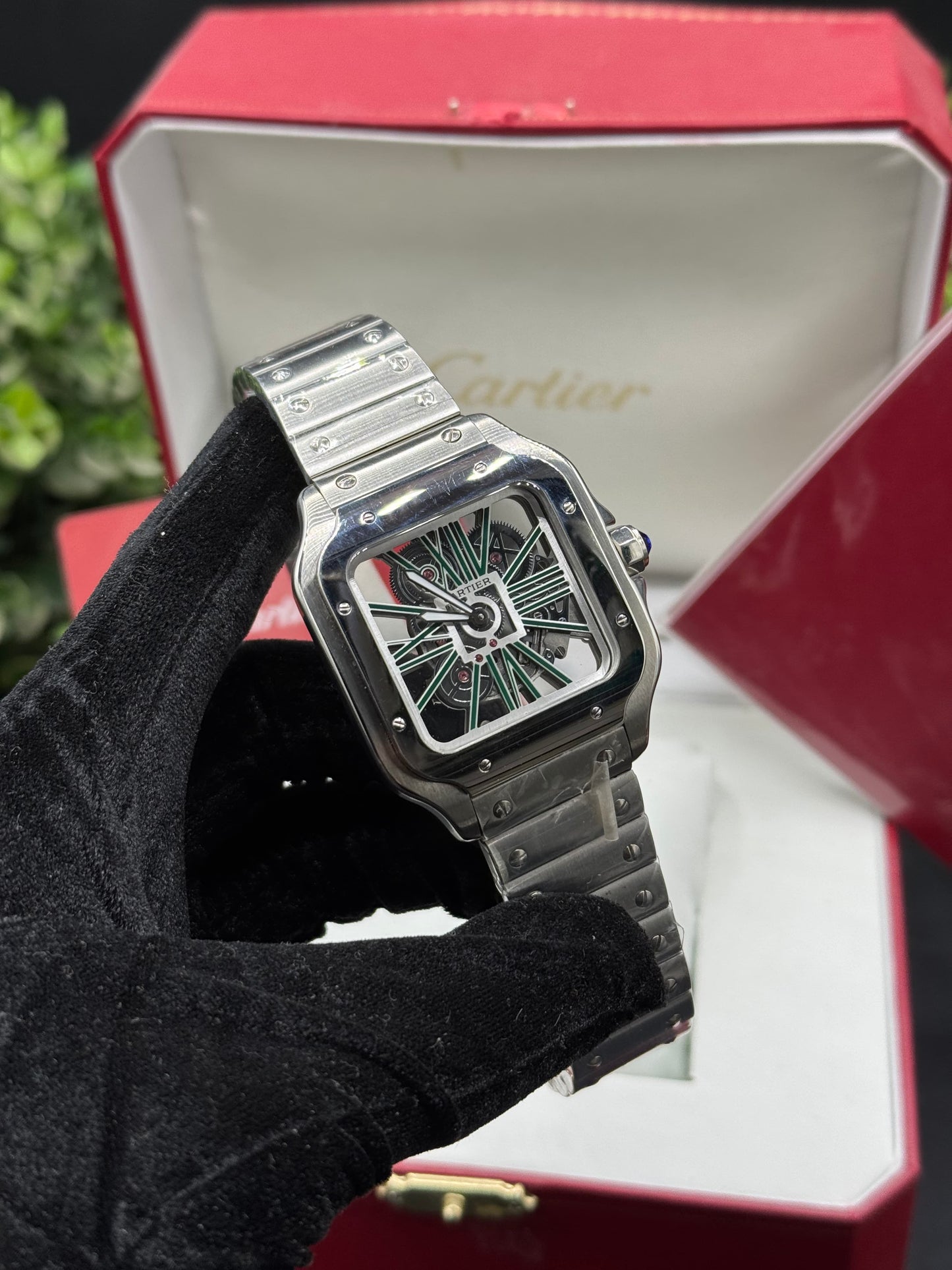 Cartier Santos Skeleton Edition