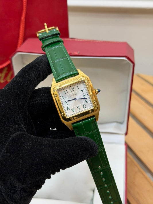 Dumont Santos Superslim Strap Watch