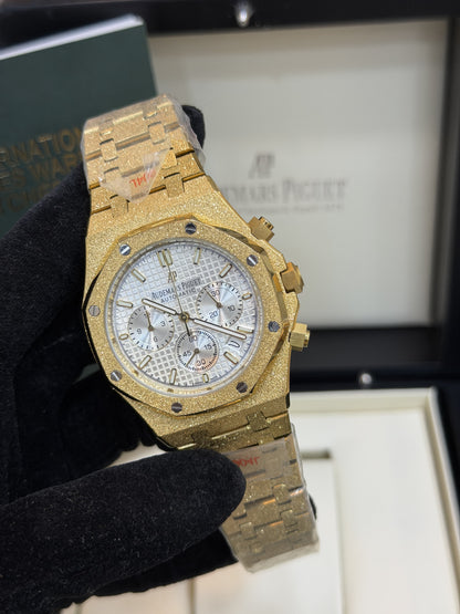 AP CHRONOGRAPH GOLD FROSTED