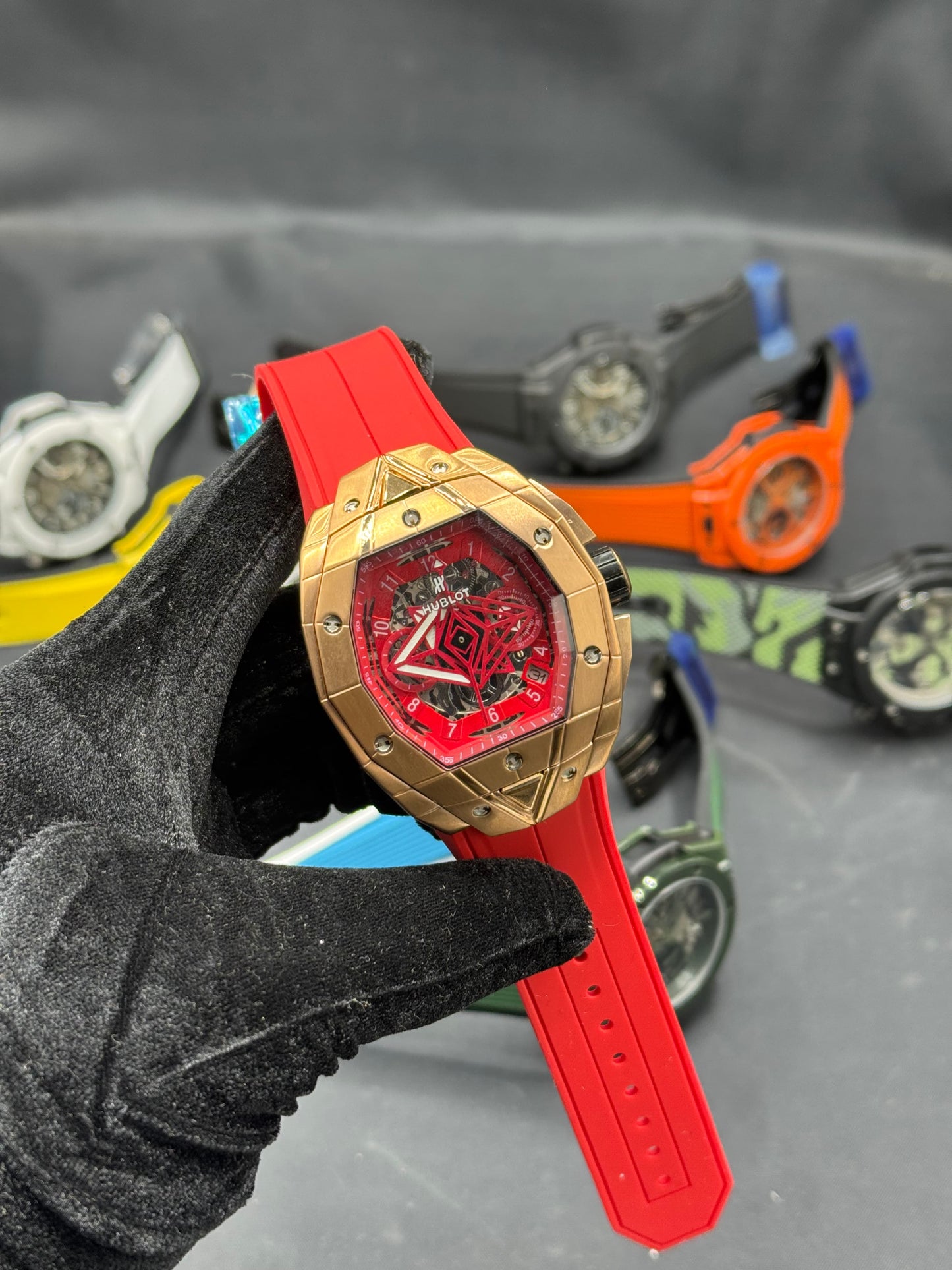 Hublot Sang Blue Edition