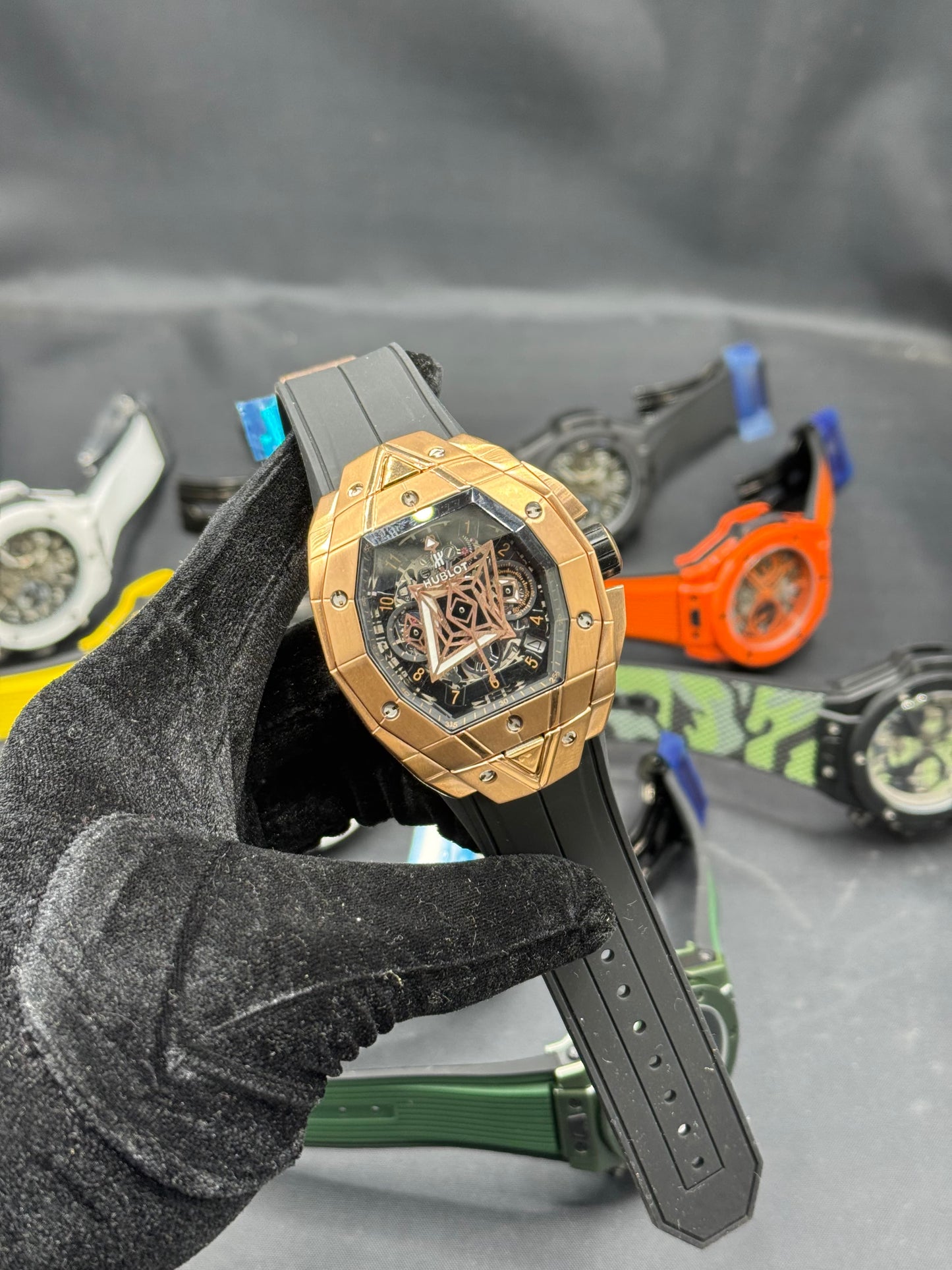 Hublot Sang Blue Edition