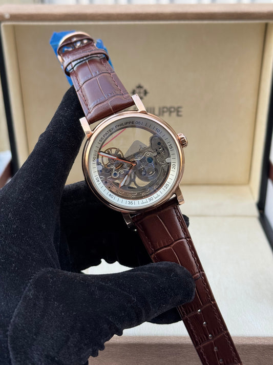 PP SKELETON TOURBILLON WATCH