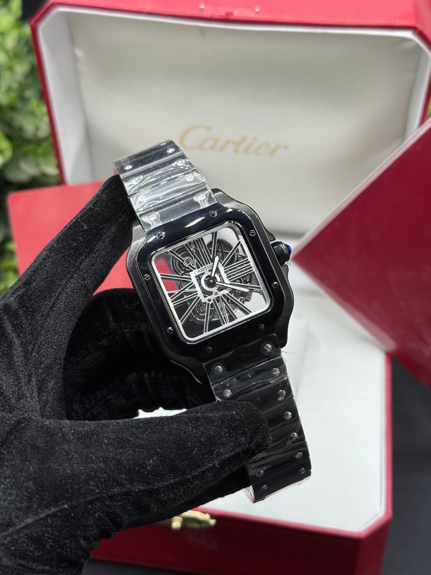 Cartier Santos Skeleton Edition