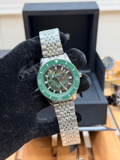 RAD0 CAPTAIN COOK SKELETON WATCH