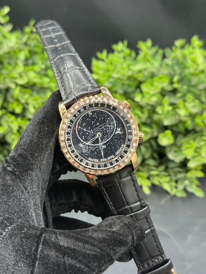 Patek Star Face Icedout Watch