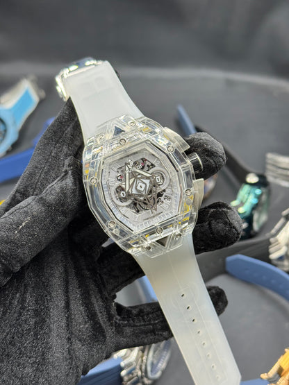 Hublot Sang Blue Crystal Edition
