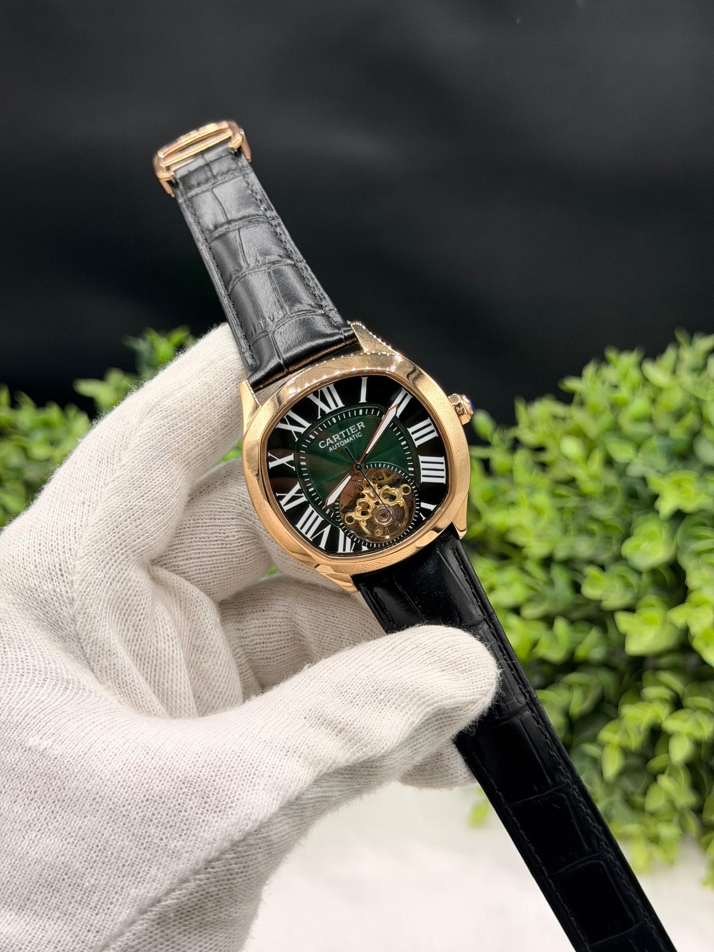 CARTIER DE DRIVE DOWN TURBILLON.