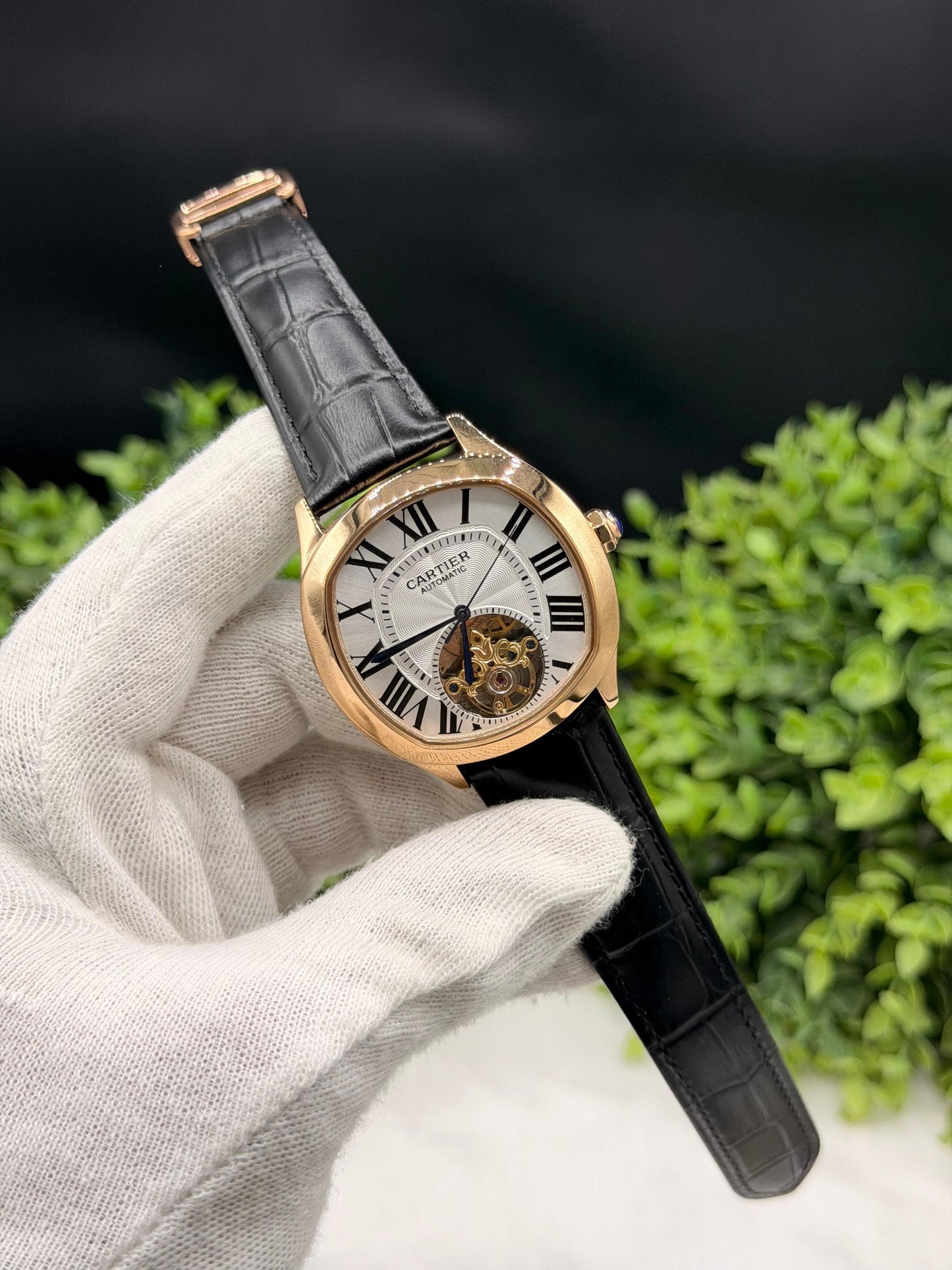 CARTIER  De Drive Down Turbillon.