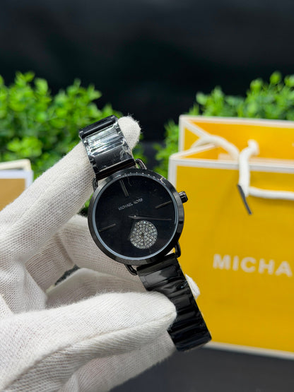 Michael kors Ladies 36.50mm(mk3788) Black Edition.